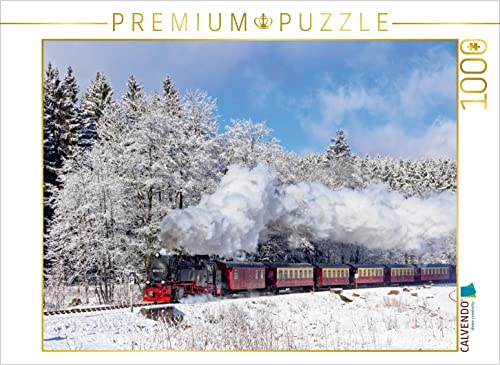 CALVENDO Puzzle Brockenbahn, Harz 1000 Teile Puzzle quer | 1000 Teile Lege-Größe 64 x 48 cm Foto-Puzzle für glückliche Stunden CALVENDO Puzzle Brockenbahn, Harz 1000 Teile Puzzle quer | 1000 Teile Lege-Größe 64 x 48 cm Foto-Puzzle für glückliche Stunden von CALVENDO