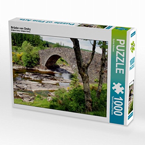 CALVENDO Puzzle Brücke von Orchy 1000 Teile Lege-Größe 64 x 48 cm Foto-Puzzle Bild von Sylvia Schwarz von CALVENDO