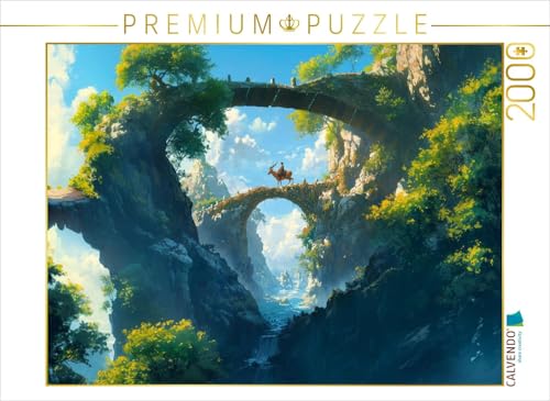 CALVENDO Puzzle Brücken in Allen Ebenen - Anime Landschaft | 2000 Teile Lege-Größe 90 x 67 cm Foto-Puzzle für glückliche Stunden CALVENDO Puzzle Brücken in Allen Ebenen - Anime Landschaft | 2000 Teile Lege-Größe 90 x 67 cm Foto-Puzzle für glückliche Stunden von CALVENDO