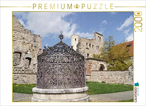 CALVENDO Puzzle Brunnen auf Schloss Hellenstein 2000 Teile Puzzle quer | 2000 Teile Lege-Größe 90 x 67 cm Foto-Puzzle für glückliche Stunden CALVENDO Puzzle Brunnen auf Schloss Hellenstein 2000 Teile Puzzle quer | 2000 Teile Lege-Größe 90 x 67 cm Foto-Puzzle für glückliche Stunden von CALVENDO