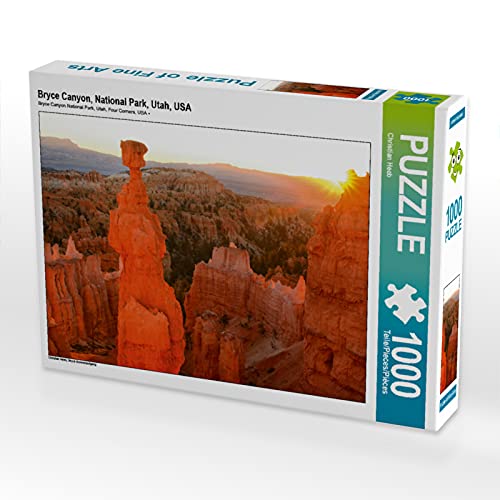CALVENDO Puzzle Bryce Canyon, National Park, Utah, USA 1000 Teile Puzzle quer | Lege-Größe cm Foto-Puzzle für glückliche Stunden von CALVENDO