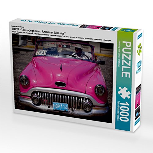 CALVENDO Puzzle Buick - EIN Motiv aus dem Kalender Auto-Legenden: American Classics 1000 Teile Puzzle quer | 1000 Teile Lege-Größe 64 x 48 cm Foto-Puzzle für glückliche Stunden von CALVENDO
