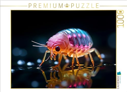CALVENDO Puzzle Bunte Blattlaus - lustige Mikroorganismen | 1000 Teile Lege-Größe 64 x 48 cm Foto-Puzzle für glückliche Stunden von CALVENDO
