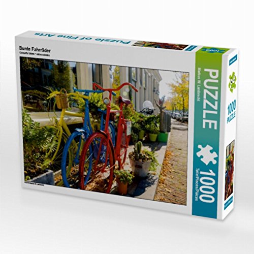 CALVENDO Puzzle Bunte Fahrräder 1000 Teile Lege-Größe 64 x 48 cm Foto-Puzzle Bild von Markus W. Lambrecht CALVENDO Puzzle Bunte Fahrräder 1000 Teile Lege-Größe 64 x 48 cm Foto-Puzzle Bild von Markus W. Lambrecht von CALVENDO