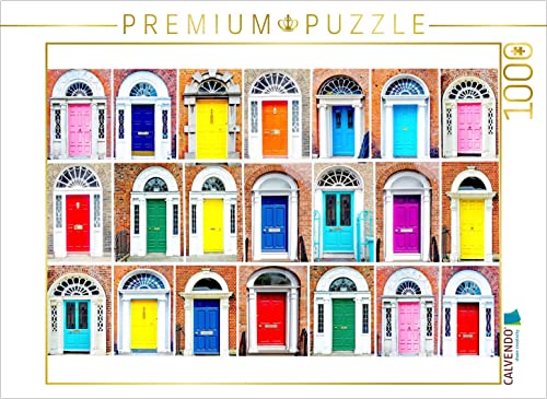 CALVENDO Puzzle Bunte Türen 1000 Teile Puzzle quer | 1000 Teile Lege-Größe 64 x 48 cm Foto-Puzzle für glückliche Stunden CALVENDO Puzzle Bunte Türen 1000 Teile Puzzle quer | 1000 Teile Lege-Größe 64 x 48 cm Foto-Puzzle für glückliche Stunden von CALVENDO