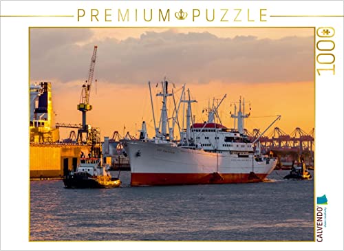 CALVENDO Puzzle Cap San Diego bei der Einfahrt in den Hafen 1000 Teile Puzzle quer | 1000 Teile Lege-Größe 64 x 48 cm Foto-Puzzle für glückliche Stunden CALVENDO Puzzle Cap San Diego bei der Einfahrt in den Hafen 1000 Teile Puzzle quer | 1000 Teile Lege-Größe 64 x 48 cm Foto-Puzzle für glückliche Stunden von CALVENDO