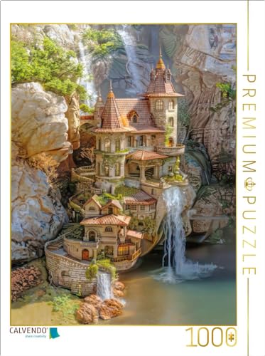 CALVENDO Puzzle Châteaux de contes de fées | 1000 Teile Lege-Größe 48 x 64 cm Foto-Puzzle für glückliche Stunden von CALVENDO