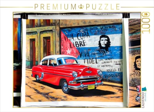 CALVENDO Puzzle EIN Motiv aus dem Kalender Che und Chevy - Kult auf Kuba | Lege-Größe cm Foto-Puzzle für glückliche Stunden von CALVENDO