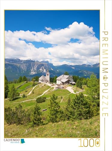 CALVENDO Puzzle Chiesa Santa Croce am Heiligkreuzkofel | 1000 Teile Lege-Größe 48 x 64 cm Foto-Puzzle für glückliche Stunden CALVENDO Puzzle Chiesa Santa Croce am Heiligkreuzkofel | 1000 Teile Lege-Größe 48 x 64 cm Foto-Puzzle für glückliche Stunden von CALVENDO