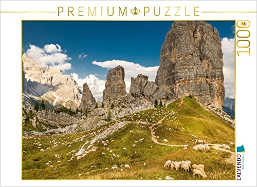 CALVENDO Puzzle Cinque Torri 1000 Teile Lege-Größe 64 x 48 cm Foto-Puzzle Bild von VogtArt von CALVENDO