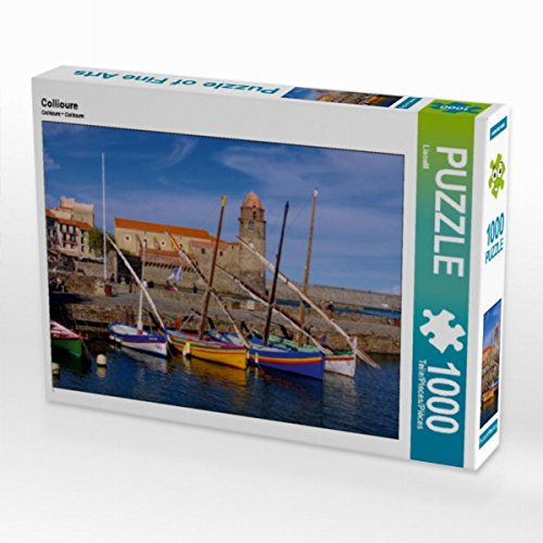 CALVENDO Puzzle Collioure 1000 Teile Puzzle quer | Lege-Größe cm Foto-Puzzle für glückliche Stunden von CALVENDO