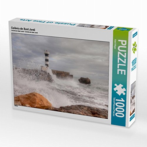 CALVENDO Puzzle Colònia de Sant Jordi 1000 Teile Lege-Größe 64 x 48 cm Foto-Puzzle Bild von Axel Hilger von CALVENDO
