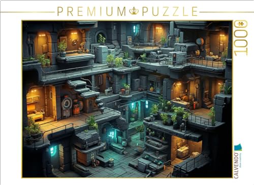 CALVENDO Puzzle Computer Spiel - Gamer Nostalgie | 1000 Teile Lege-Größe 64 x 48 cm Foto-Puzzle für glückliche Stunden von CALVENDO