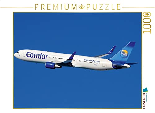 CALVENDO Puzzle Condor Boeing 767-300ER 1000 Teile Lege-Größe 64 x 48 cm Foto-Puzzle Bild von Chris Jilli von CALVENDO