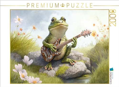 CALVENDO Puzzle Country Frosch | 2000 Teile Lege-Größe 90 x 67 cm Foto-Puzzle für glückliche Stunden von CALVENDO