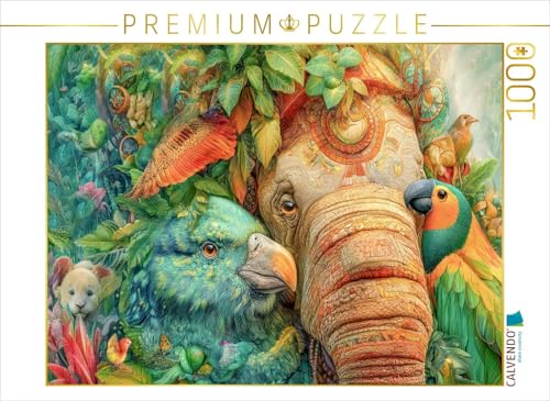 CALVENDO Puzzle Créatures animales de la Jungle | 1000 Teile Lege-Größe 64 x 48 cm Foto-Puzzle für glückliche Stunden CALVENDO Puzzle Créatures animales de la Jungle | 1000 Teile Lege-Größe 64 x 48 cm Foto-Puzzle für glückliche Stunden von CALVENDO