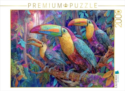 CALVENDO Puzzle Créatures animales de la Jungle | 2000 Teile Lege-Größe 90 x 67 cm Foto-Puzzle für glückliche Stunden von CALVENDO
