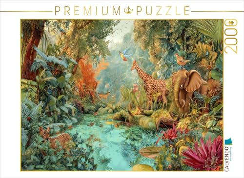 CALVENDO Puzzle Créatures animales de la Jungle | 2000 Teile Lege-Größe 90 x 67 cm Foto-Puzzle für glückliche Stunden von CALVENDO