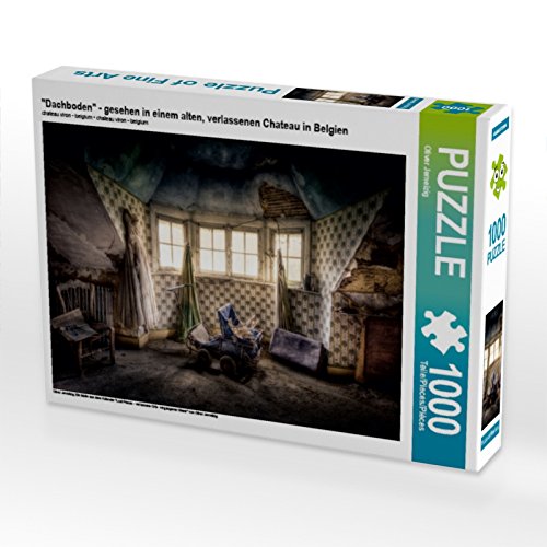 CALVENDO Puzzle Dachboden - gesehen in einem Alten, verlassenen Chateau in Belgien 1000 Teile Puzzle quer | 1000 Teile Lege-Größe 64 x 48 cm Foto-Puzzle für glückliche Stunden CALVENDO Puzzle Dachboden - gesehen in einem Alten, verlassenen Chateau in Belgien 1000 Teile Puzzle quer | 1000 Teile Lege-Größe 64 x 48 cm Foto-Puzzle für glückliche Stunden von CALVENDO