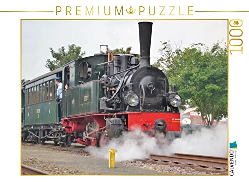 CALVENDO Puzzle Dampf-Lok Hoya 3341 1000 Teile Puzzle quer | 1000 Teile Lege-Größe 64 x 48 cm Foto-Puzzle für glückliche Stunden von CALVENDO