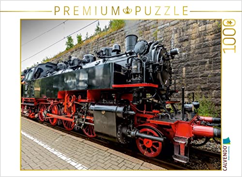 CALVENDO Puzzle Dampflokomotive Baureihe 86 - Baujahr 1938 1000 Teile Puzzle quer | 1000 Teile Lege-Größe 64 x 48 cm Foto-Puzzle für glückliche Stunden von CALVENDO