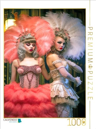 CALVENDO Puzzle Danseuse Burlesque | 1000 Teile Lege-Größe 48 x 64 cm Foto-Puzzle für glückliche Stunden von CALVENDO