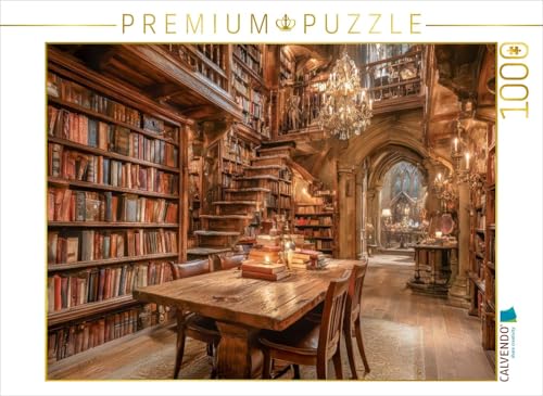 CALVENDO Puzzle Dark Academy | 1000 Teile Lege-Größe 64 x 48 cm Foto-Puzzle für glückliche Stunden von CALVENDO