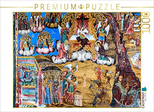 CALVENDO Puzzle Darstellung des Jüngsten Gerichts neben dem Haupteingang der Sweta-Bogorodiza-Kirche 1000 Teile Lege-Größe 64 x 48 cm Foto-Puzzle Bild von Georg T. Berg CALVENDO Puzzle Darstellung des Jüngsten Gerichts neben dem Haupteingang der Sweta-Bogorodiza-Kirche 1000 Teile Lege-Größe 64 x 48 cm Foto-Puzzle Bild von Georg T. Berg von CALVENDO