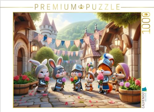 CALVENDO Puzzle Das Frühlingsfest der kleinen Ritter: Farbenfrohe Freuden | 1000 Teile Lege-Größe 64 x 48 cm Foto-Puzzle für glückliche Stunden CALVENDO Puzzle Das Frühlingsfest der kleinen Ritter: Farbenfrohe Freuden | 1000 Teile Lege-Größe 64 x 48 cm Foto-Puzzle für glückliche Stunden von CALVENDO