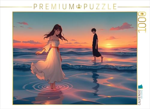 CALVENDO Puzzle Das Geheimnis am Strand | 1000 Teile Lege-Größe 64 x 48 cm Foto-Puzzle für glückliche Stunden von CALVENDO