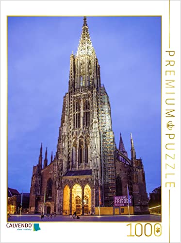 CALVENDO Puzzle Das Ulmer Münster 1000 Teile Puzzle hoch | Lege-Größe cm Foto-Puzzle für glückliche Stunden von CALVENDO