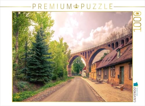 CALVENDO Puzzle Das Viadukt Hettstedt | Lege-Größe cm Foto-Puzzle für glückliche Stunden von CALVENDO