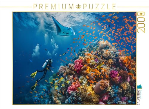 CALVENDO Puzzle Das große Riff | 2000 Teile Lege-Größe 90 x 67 cm Foto-Puzzle für glückliche Stunden CALVENDO Puzzle Das große Riff | 2000 Teile Lege-Größe 90 x 67 cm Foto-Puzzle für glückliche Stunden von CALVENDO