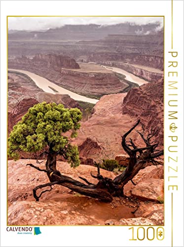 CALVENDO Puzzle Dead Horse Point State Park - Utah, USA 1000 Teile Puzzle hoch | 1000 Teile Lege-Größe 48 x 64 cm Foto-Puzzle für glückliche Stunden von CALVENDO