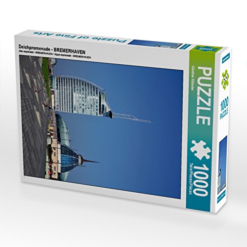 CALVENDO Puzzle Deichpromenade - Bremerhaven 1000 Teile Puzzle hoch | 1000 Teile Lege-Größe 48 x 64 cm Foto-Puzzle für glückliche Stunden CALVENDO Puzzle Deichpromenade - Bremerhaven 1000 Teile Puzzle hoch | 1000 Teile Lege-Größe 48 x 64 cm Foto-Puzzle für glückliche Stunden von CALVENDO