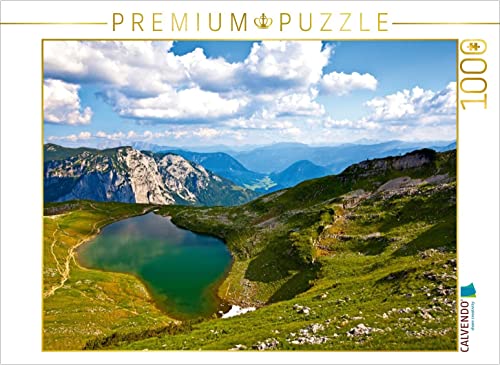 CALVENDO Puzzle Der Augstsee am Loser 1000 Teile Puzzle quer | Lege-Größe cm Foto-Puzzle für glückliche Stunden von CALVENDO