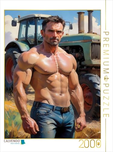 CALVENDO Puzzle Der Bauer | 2000 Teile Lege-Größe 67 x 90 cm Foto-Puzzle für glückliche Stunden von CALVENDO