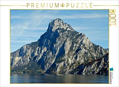 CALVENDO Puzzle Der Berg und Sein See 1000 Teile Puzzle quer | 1000 Teile Lege-Größe 64 x 48 cm Foto-Puzzle für glückliche Stunden von CALVENDO