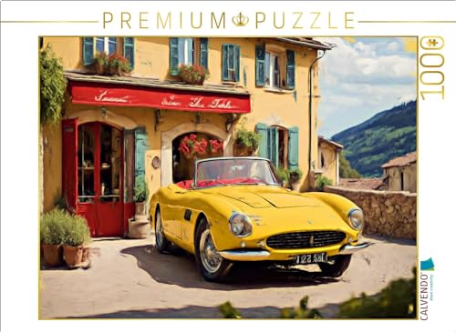 CALVENDO Puzzle Der Ferrari 250 GT wurde als CabrioVersion von 1955 bis 1962 produziert. | 1000 Teile Lege-Größe 64 x 48 cm Foto-Puzzle für glückliche Stunden von CALVENDO