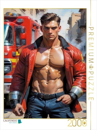 CALVENDO Puzzle Der Feuerwehrmann | 2000 Teile Lege-Größe 67 x 90 cm Foto-Puzzle für glückliche Stunden CALVENDO Puzzle Der Feuerwehrmann | 2000 Teile Lege-Größe 67 x 90 cm Foto-Puzzle für glückliche Stunden von CALVENDO