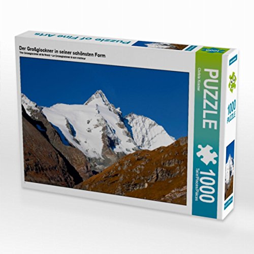 CALVENDO Puzzle Der Großglockner in Seiner schönsten Form 1000 Teile Puzzle quer | Lege-Größe cm Foto-Puzzle für glückliche Stunden von CALVENDO