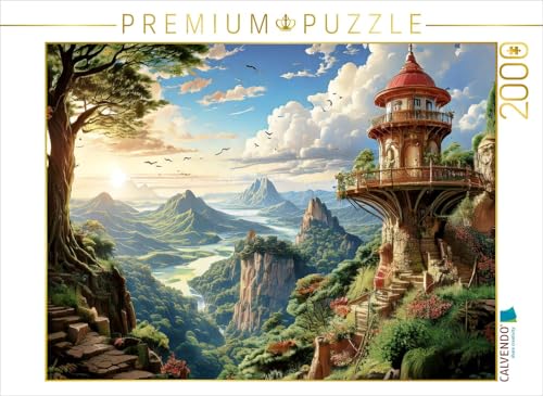 CALVENDO Puzzle Der Hochblickhorst über dem Wildwassertal | 2000 Teile Lege-Größe 90 x 67 cm Foto-Puzzle für glückliche Stunden von CALVENDO