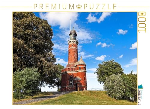 CALVENDO Puzzle Der Leuchtturm in Kiel-Holtenau | Lege-Größe cm Foto-Puzzle für glückliche Stunden von CALVENDO