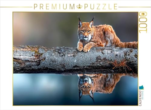 CALVENDO Puzzle Der Luchs | 1000 Teile Lege-Größe 64 x 48 cm Foto-Puzzle für glückliche Stunden von CALVENDO