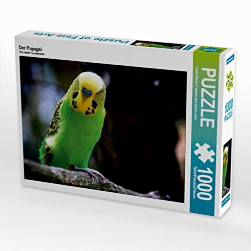 CALVENDO Puzzle Der Papagei 1000 Teile Lege-Größe 64 x 48 cm Foto-Puzzle Bild von Norderneye von CALVENDO
