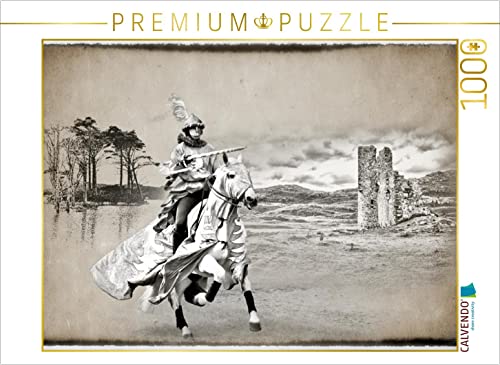 CALVENDO Puzzle Der Ritter 1000 Teile Puzzle quer | 1000 Teile Lege-Größe 64 x 48 cm Foto-Puzzle für glückliche Stunden von CALVENDO