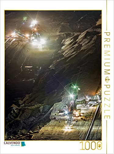 CALVENDO Puzzle EIN Motiv aus dem Kalender Der Tagebau Hambach 1000 Teile Puzzle hoch | 1000 Teile Lege-Größe 48 x 64 cm Foto-Puzzle für glückliche Stunden von CALVENDO