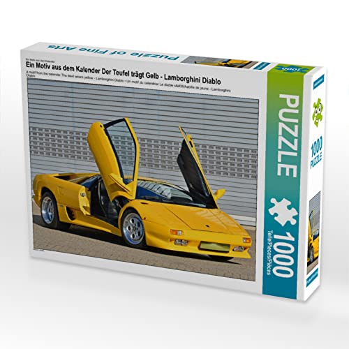 CALVENDO Puzzle EIN Motiv aus dem Kalender Der Teufel trägt Gelb - Lamborghini Diablo 1000 Teile Puzzle quer | 1000 Teile Lege-Größe 64 x 48 cm Foto-Puzzle für glückliche Stunden CALVENDO Puzzle EIN Motiv aus dem Kalender Der Teufel trägt Gelb - Lamborghini Diablo 1000 Teile Puzzle quer | 1000 Teile Lege-Größe 64 x 48 cm Foto-Puzzle für glückliche Stunden von CALVENDO