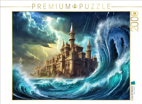 CALVENDO Puzzle Der Untergang von Atlantis | 2000 Teile Lege-Größe 90 x 67 cm Foto-Puzzle für glückliche Stunden von CALVENDO
