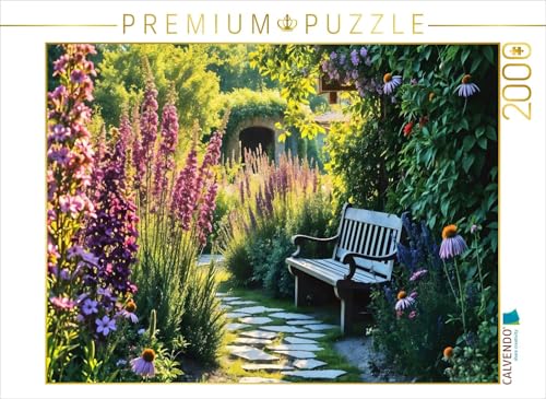 CALVENDO Puzzle Der Weg ins Blütengeheimnis | 2000 Teile Lege-Größe 90 x 67 cm Foto-Puzzle für glückliche Stunden von CALVENDO